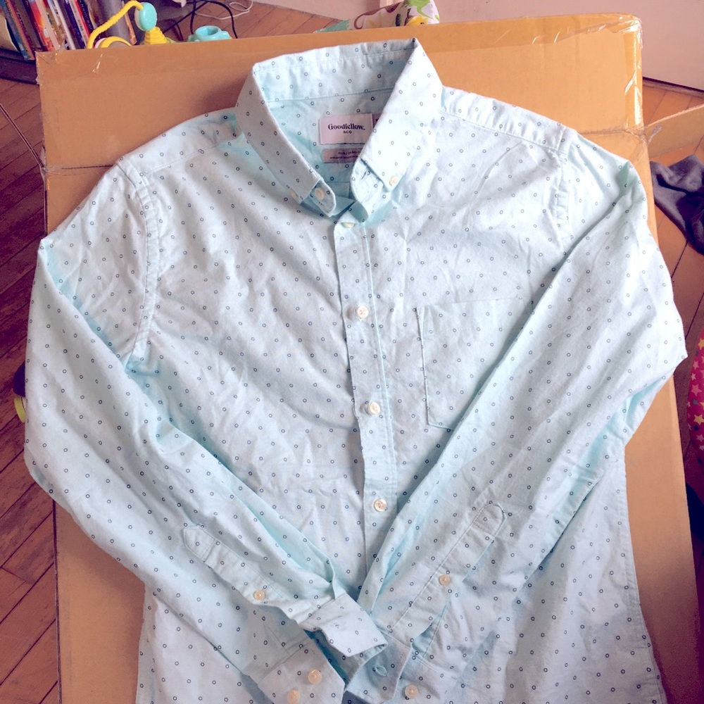 NEW Goodfellow &co button down mens shirt